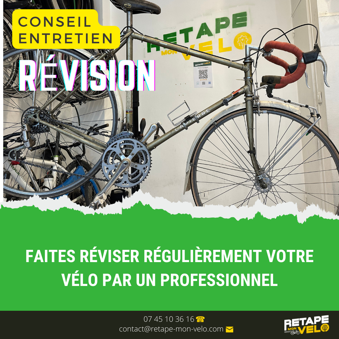 Révision vélo taff - Paris 11